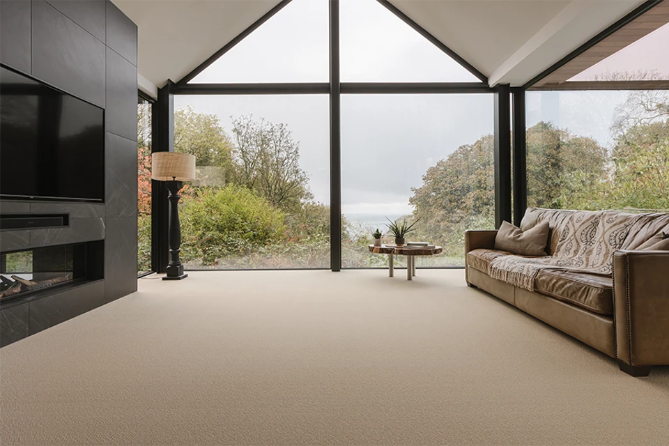 An example of Ulster Carpets Auckland Amaretti from Ulster Carpets in a home setting.