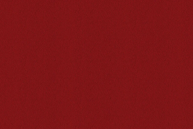 A swatch of Ulster Velvet Imperial Red from Ulster Carpets