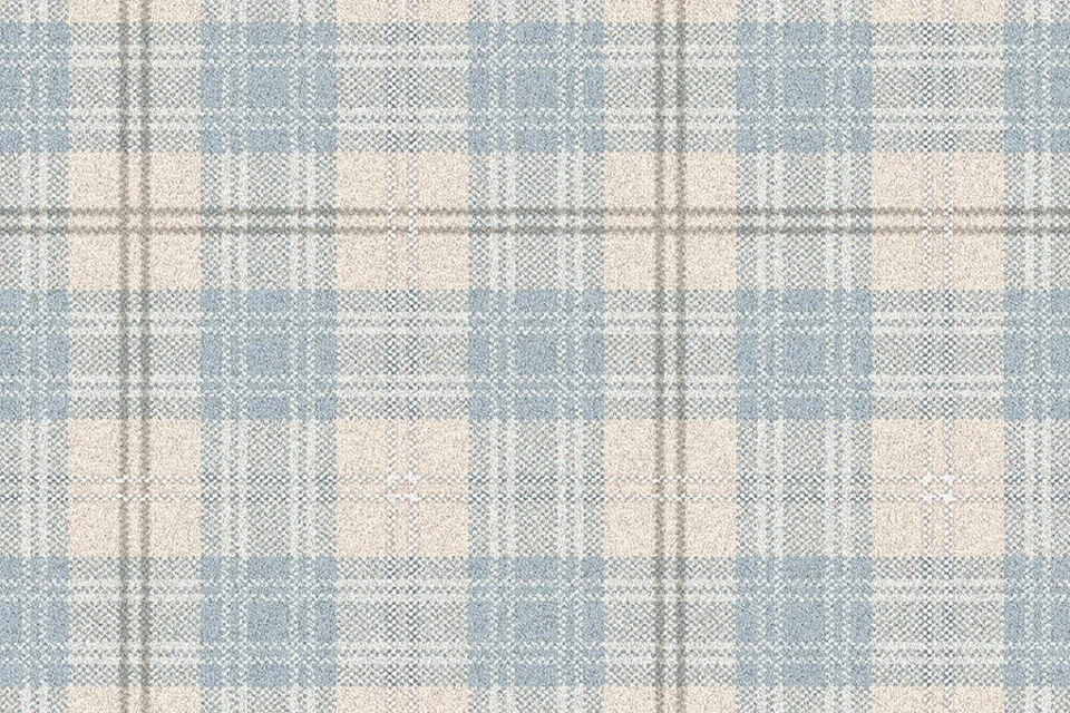 A swatch of Braeburn Biscay from Ulster Carpets