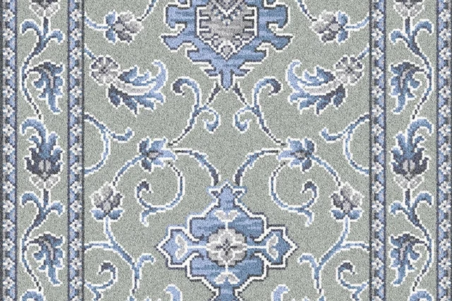 A swatch of Anatolia Runner Aswan from Ulster Carpets
