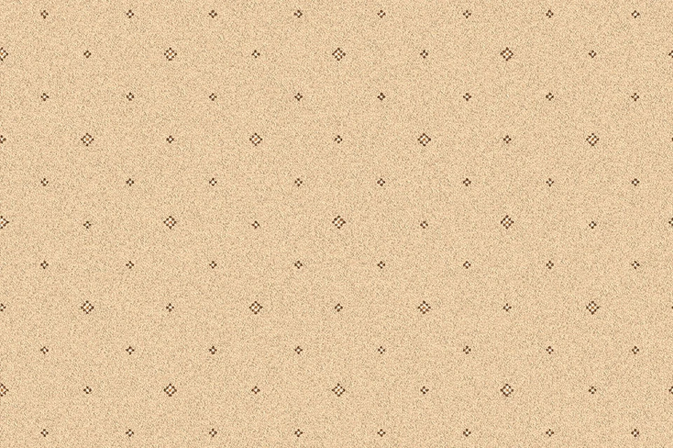 A swatch of Tazmin Camel Pindot from Ulster Carpets