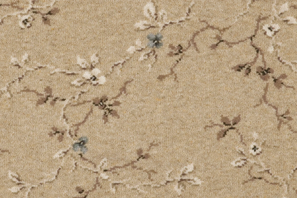  A swatch of Blossom Opal from Ulster Carpets
