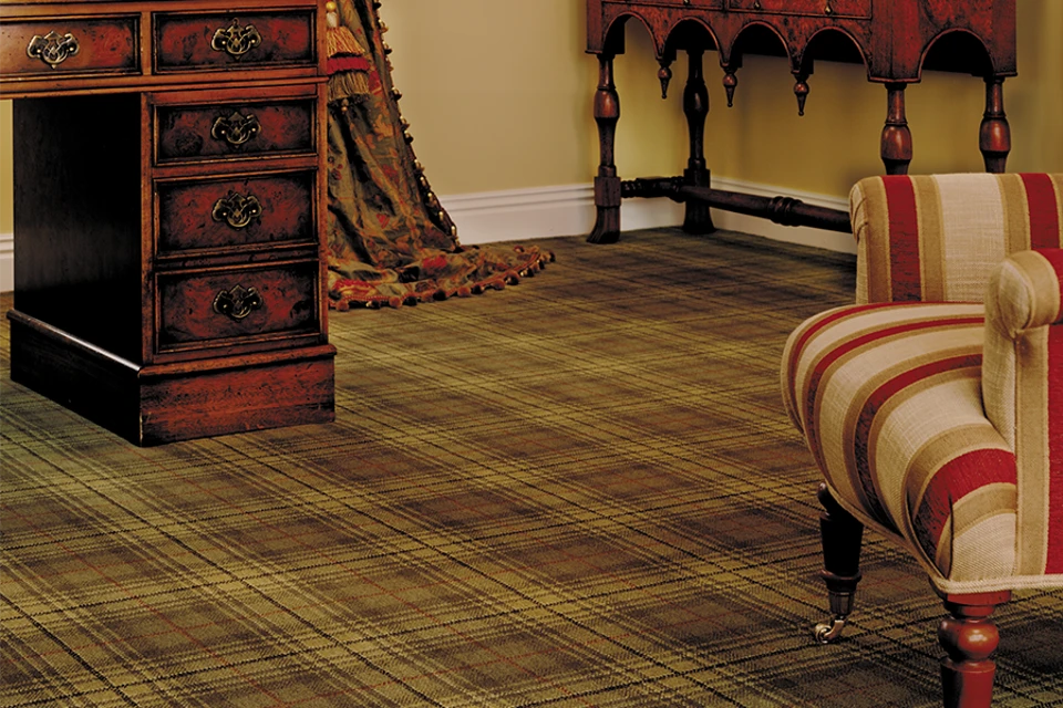 An example of Beaumont Antique Green in a traditional home setting
