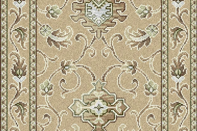 A swatch of Anatolia Runner Delta from Ulster Carpets
