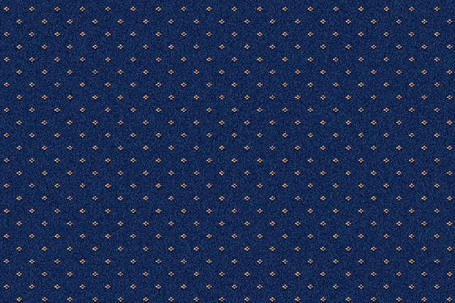 A swatch of Sheriden Royal Blue Pindot from Ulster Carpets