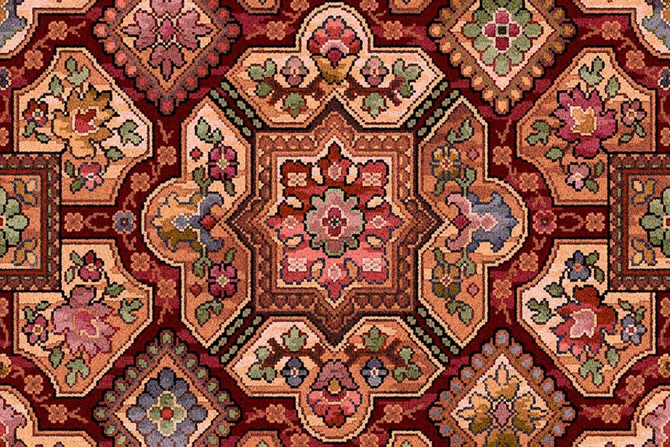 A swatch of Glenmoy Seville from Ulster Carpets