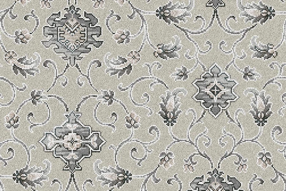 A swatch of Anatolia Medallion Bedouin from Ulster Carpets