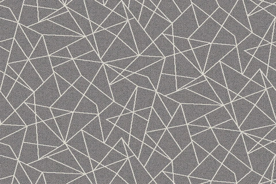 A swatch of Vescent Linea Zinc from Ulster Carpets