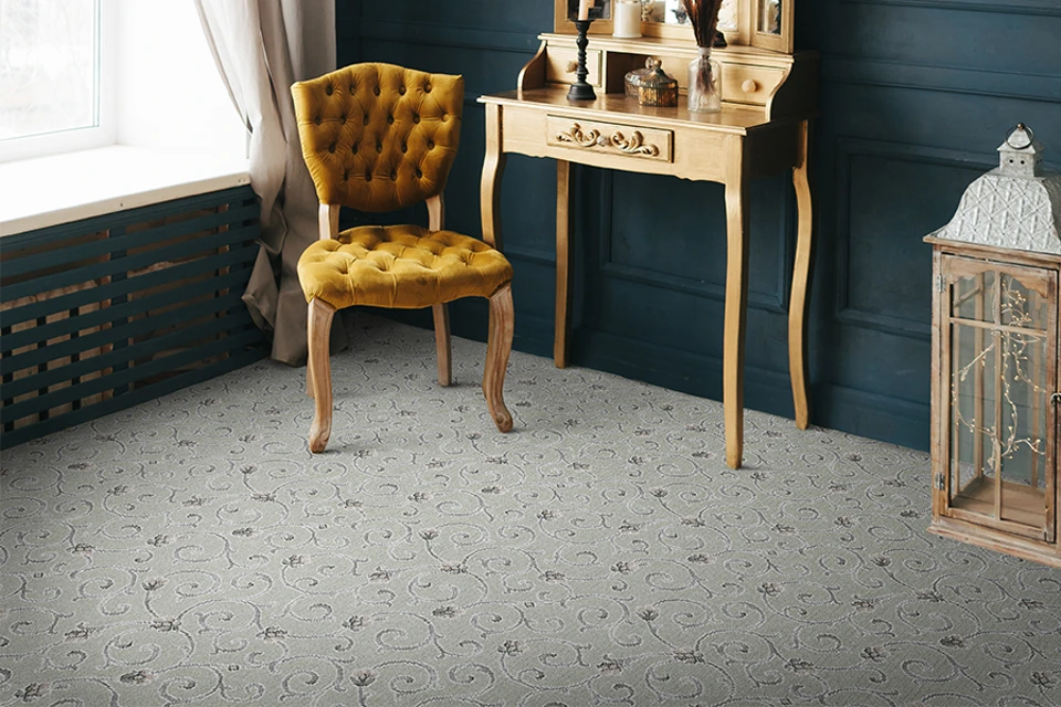 Anatolia Scroll Bedouin from Ulster Carpets in a contemporary room