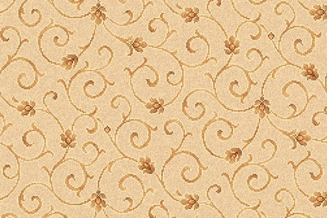 A swatch of Anatolia Scroll Lotus from Ulster Carpets