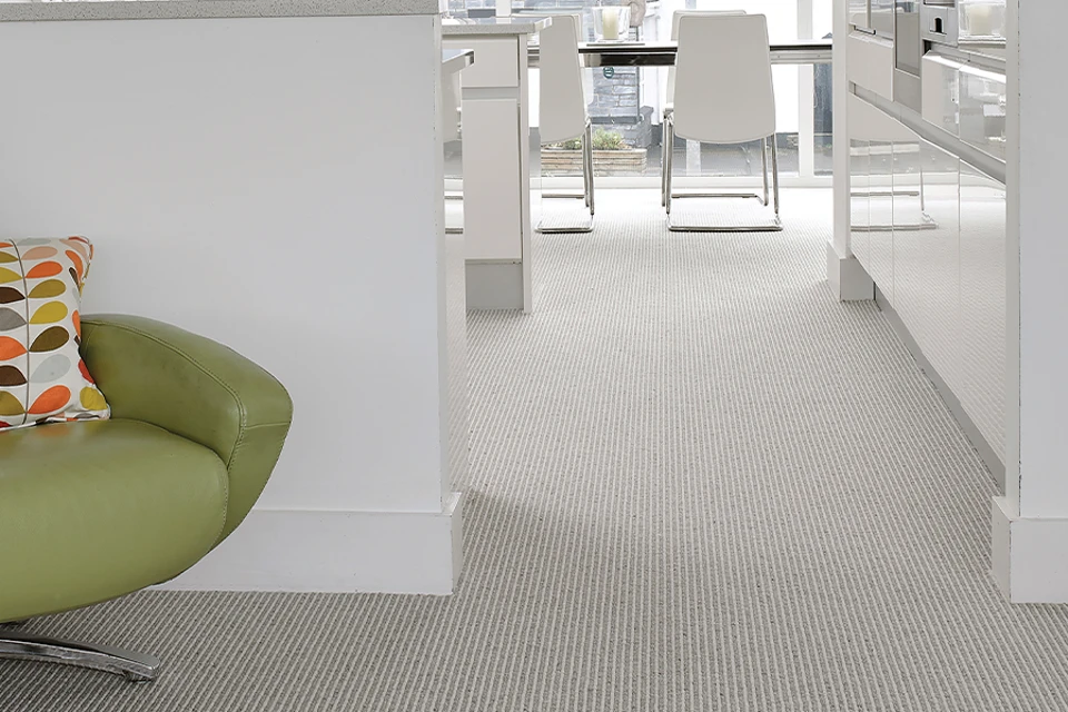 An example of Habitus Strond Sail from Ulster Carpets in a home setting.