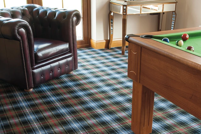An example of Glenmoy Robertson from Ulster Carpets in a home setting
