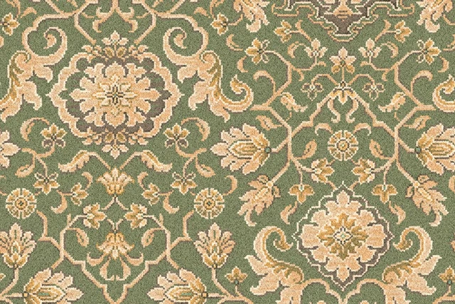 A swatch of Anatolia Shirvan Oasis from Ulster Carpets