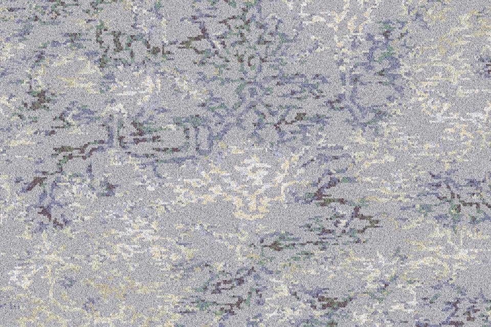  A swatch of Watercolours Amulet Alchemy from Ulster Carpets