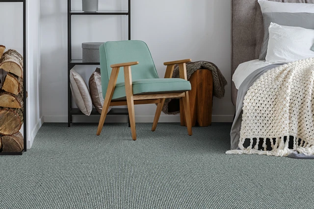 An example of Habitus Croft Mere from Ulster Carpets in a home setting.